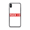 White - Fuck 12 Edition - iPhone Case
