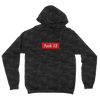 Fuck 12 Camouflage Adult Hoodie