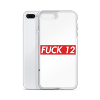 White - Fuck 12 Edition - iPhone Case